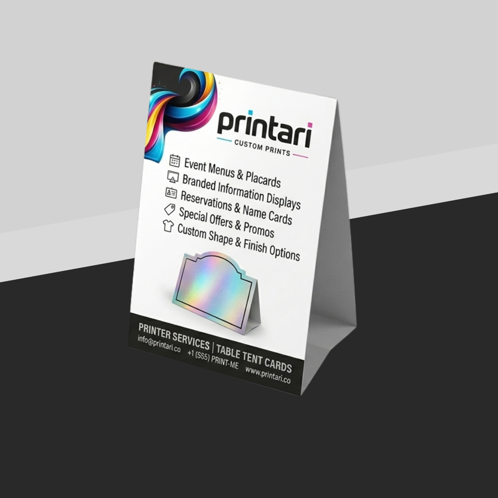 Table Tent Cards
