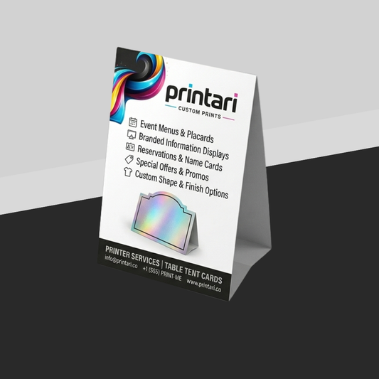 Table Tent Cards